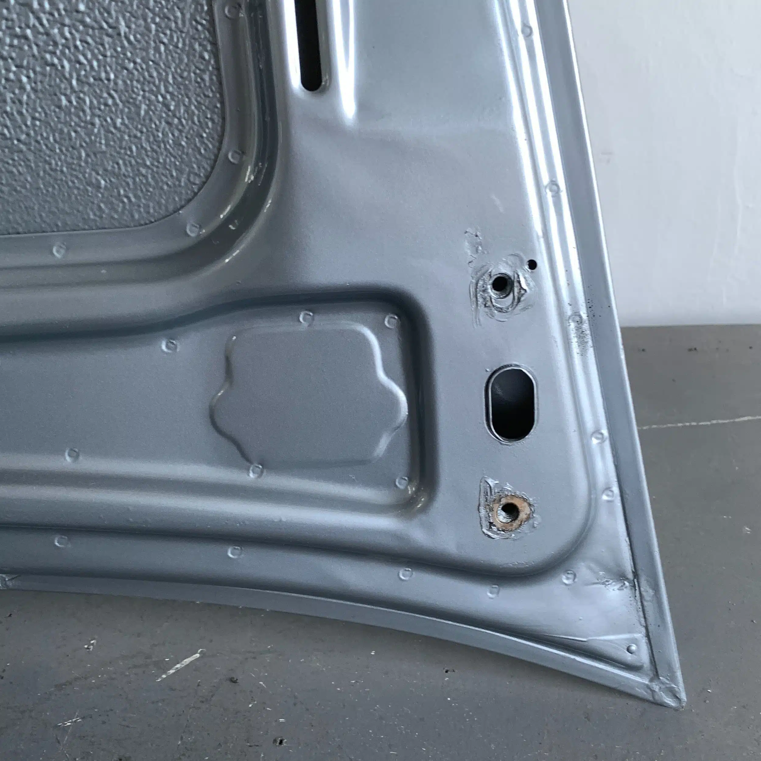 Hood Porsche 911 G Model. Years (1974-89) PET: 91151101003. Silver color - Image 6
