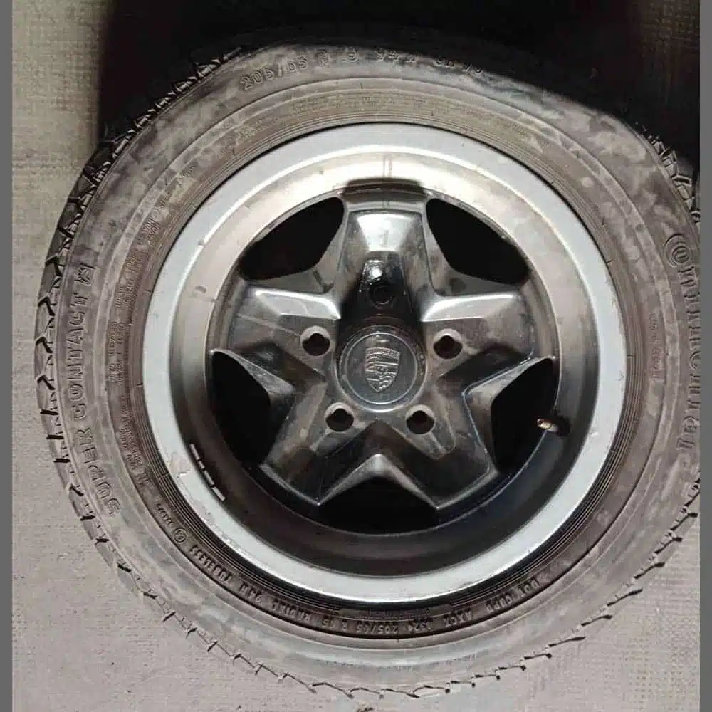 Porsche 911 Cookie Cutter Wheels. Genuine. 7x15. PET: 91136102354 R - Image 3