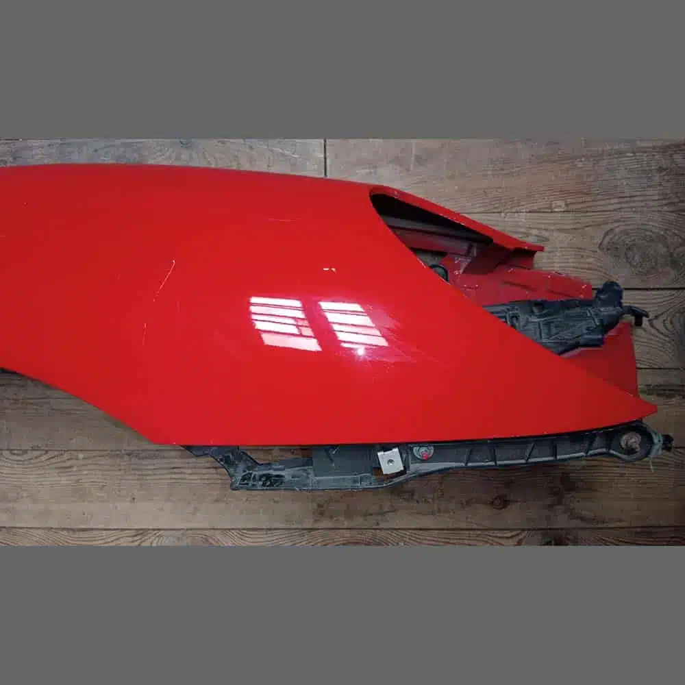 Aleta delantera derecha Porsche 996. PET: 99650303204GRV. Color Rojo. - Imagen 2
