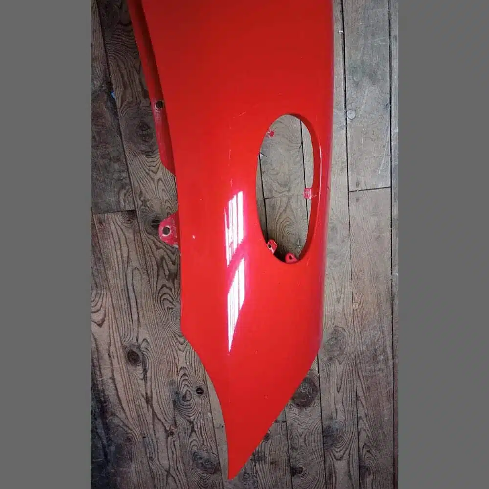 Aleta delantera derecha Porsche 996. PET: 99650303204GRV. Color Rojo. - Imagen 6
