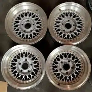 Llanta BBS RS013 RS014 medidas 8Jx16H2 ET11 y 9Jx16H2 ET11