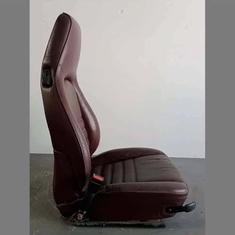 Front seats Porsche 911/964/944/968. Burgundy color - Image 10