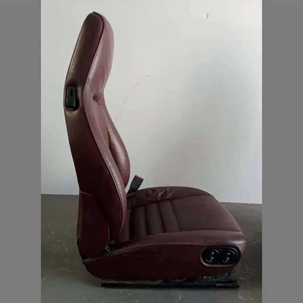 Front seats Porsche 911/964/944/968. Burgundy color - Image 5