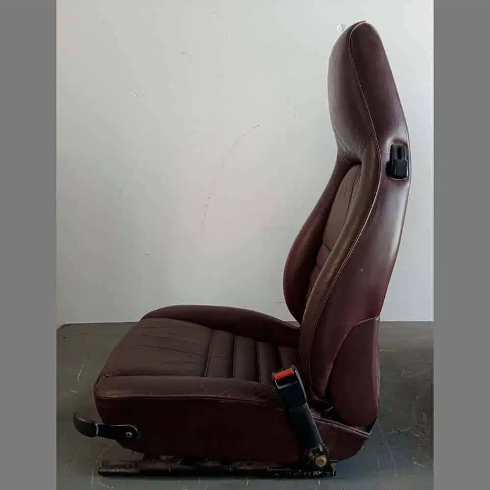Front seats Porsche 911/964/944/968. Burgundy color - Image 6