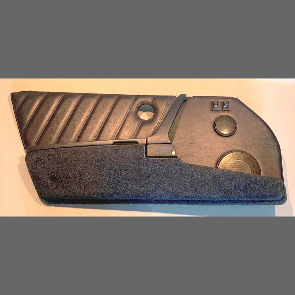 Paneles interior de puerta de Porsche 964. Genuinos. Años (1989-94) Polipiel Color Azul. IMPECABLES