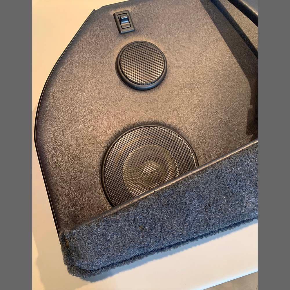 Paneles interior de puerta de Porsche 964. Genuinos. Años (1989-94) Polipiel Color Azul. IMPECABLES - Imagen 7