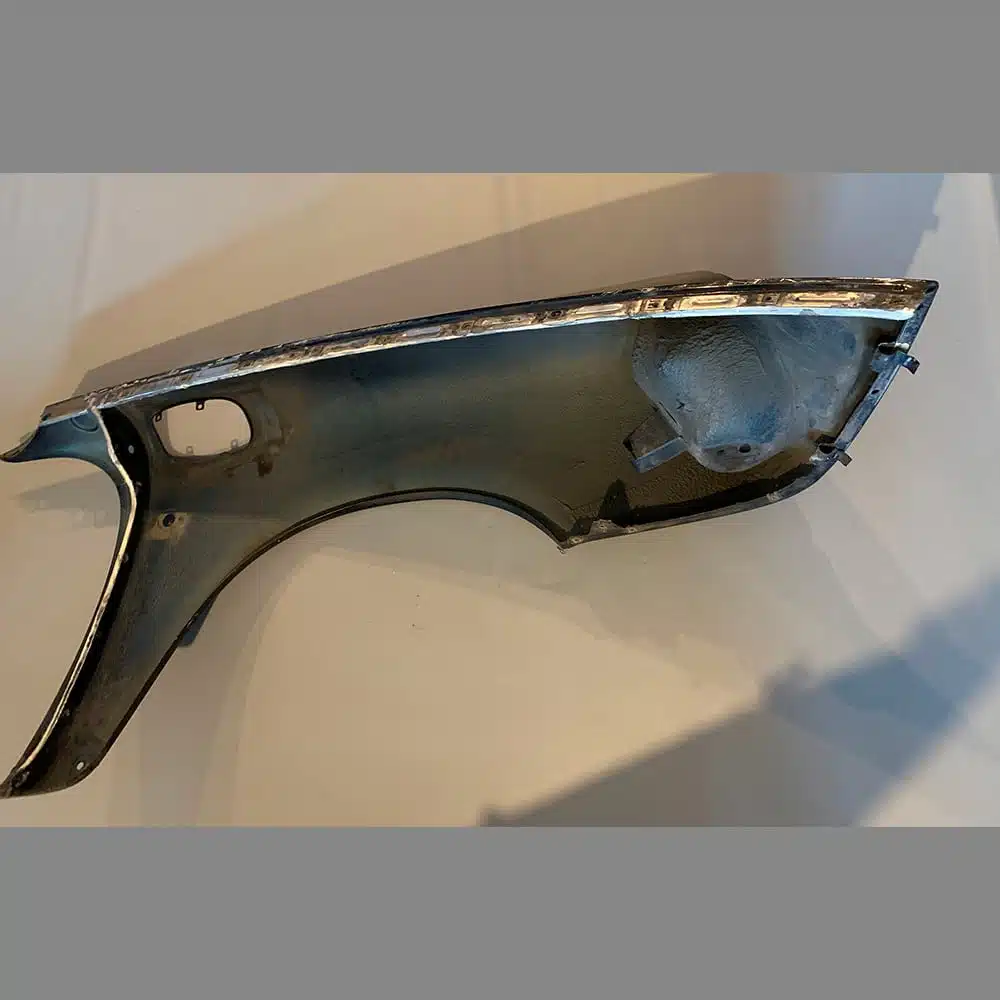 Front wing left side Porsche 964 PET: 96450303102. Blue color - Image 13