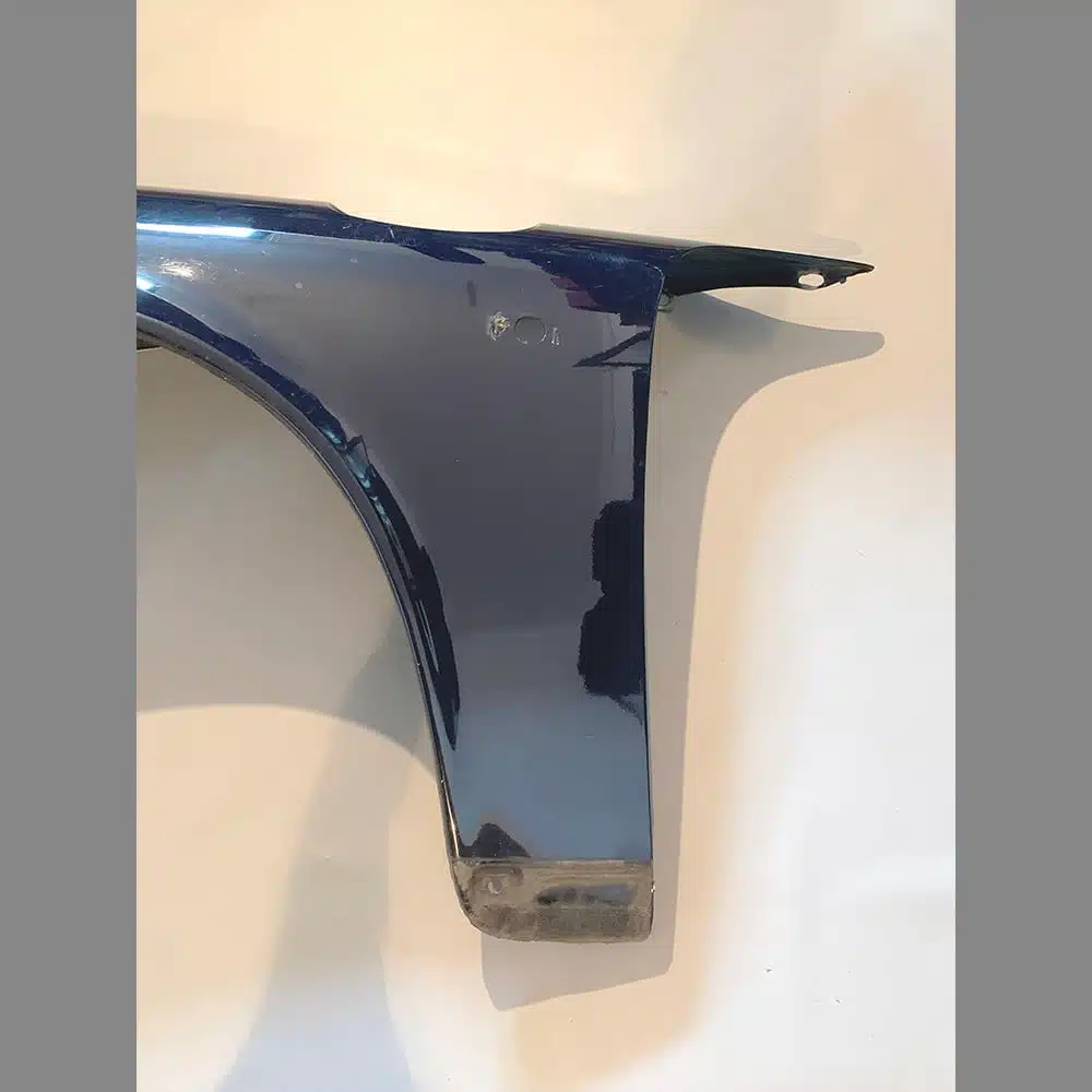 Front wing left side Porsche 964 PET: 96450303102. Blue color - Image 7