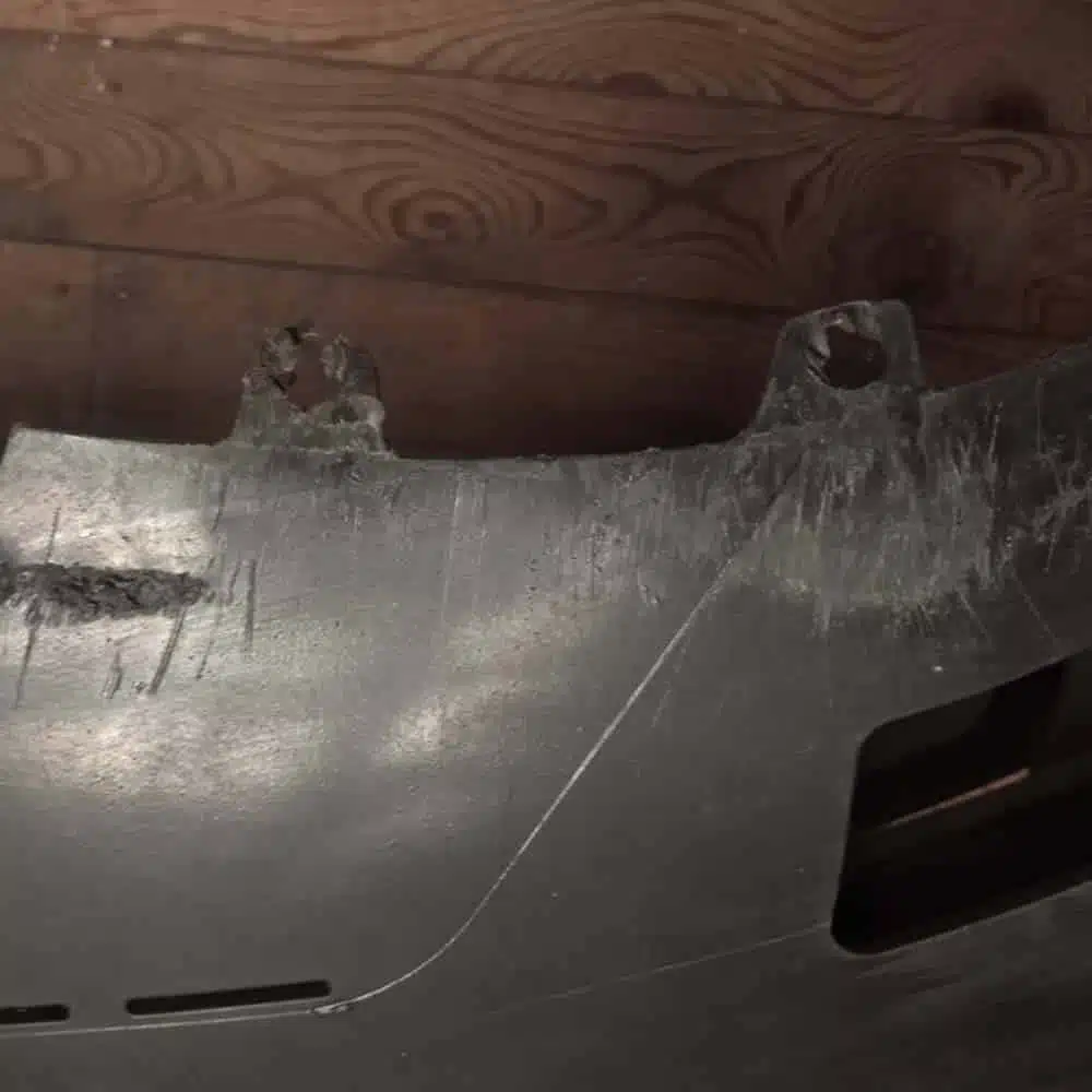 Front bumper cover Porsche 997 MK1. Years (2005-2008) 99750519103. Grey color - Image 14