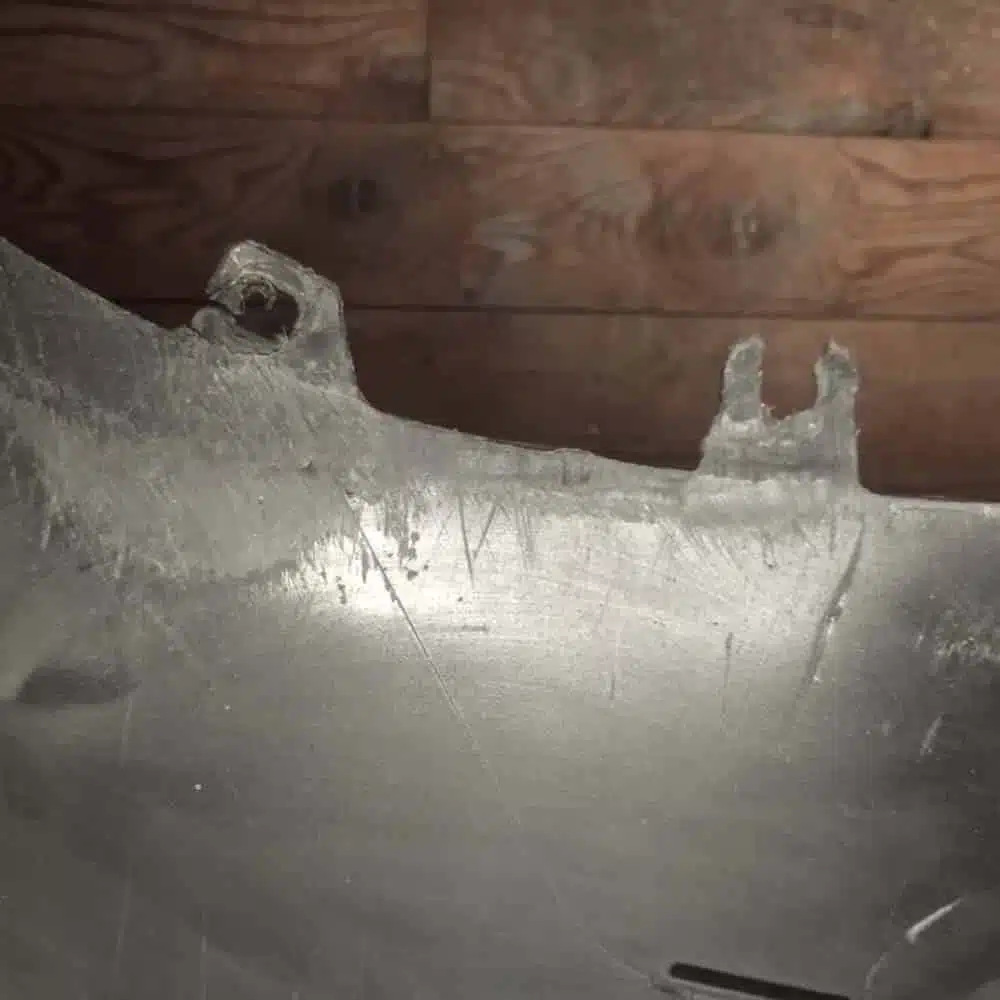 Front bumper cover Porsche 997 MK1. Years (2005-2008) 99750519103. Grey color - Image 15