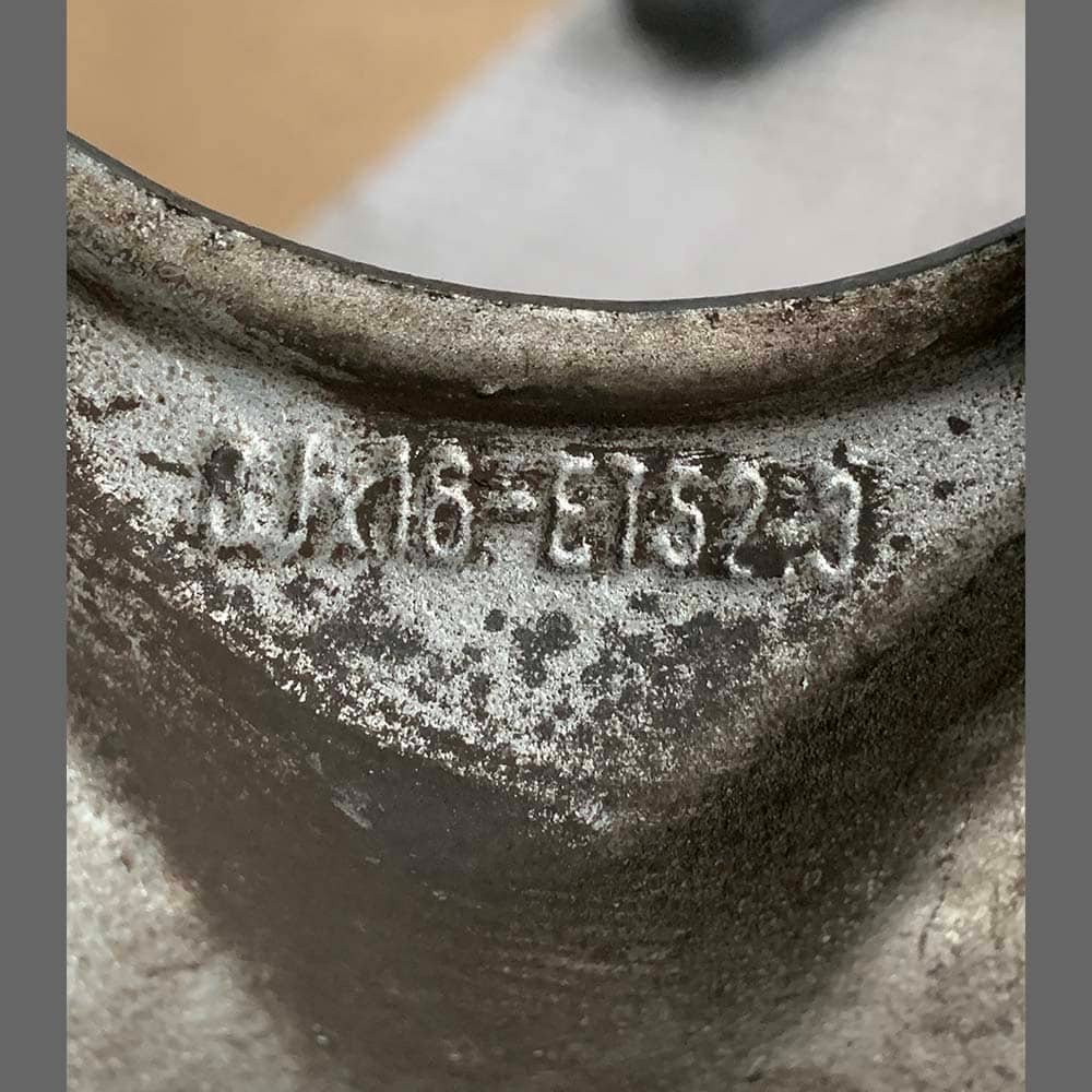 Llantas Porsche 964. Genuinas. 8Jx16 ET52.3 PET: 96436211601 - Imagen 8