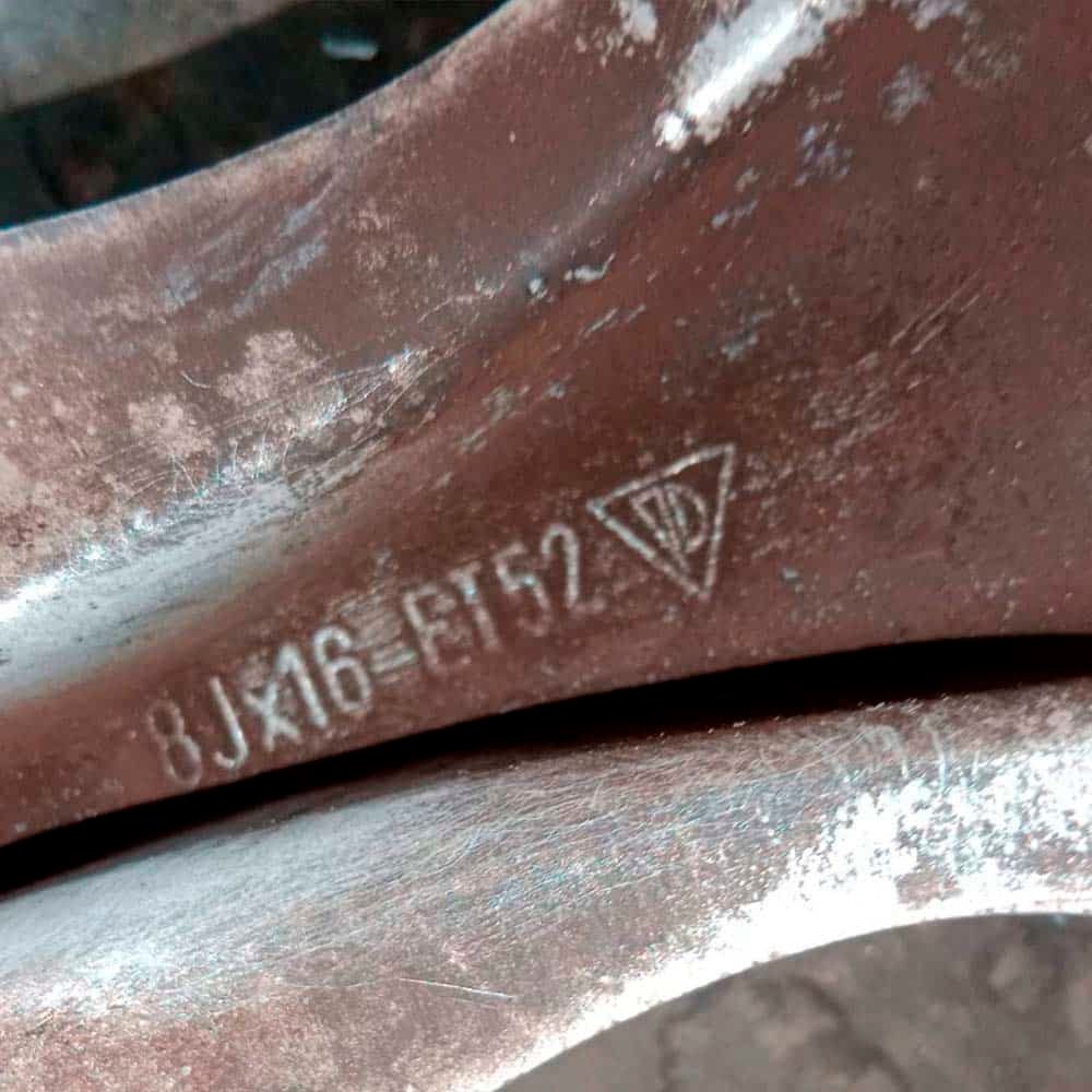 Rims Porsche 964 Carrera 2/4 -965-968. Genuine. 6J/8J x16 ET52. Pet 94436211200 / 94436211600 - Image 12