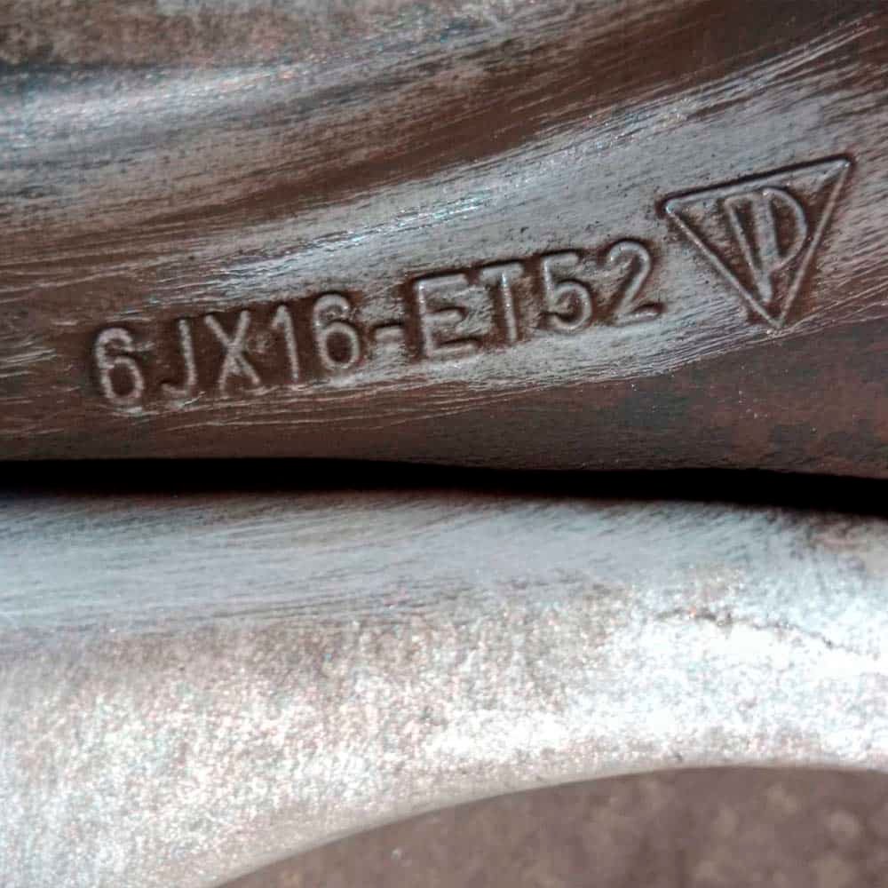 Rims Porsche 964 Carrera 2/4 -965-968. Genuine. 6J/8J x16 ET52. Pet 94436211200 / 94436211600 - Image 6