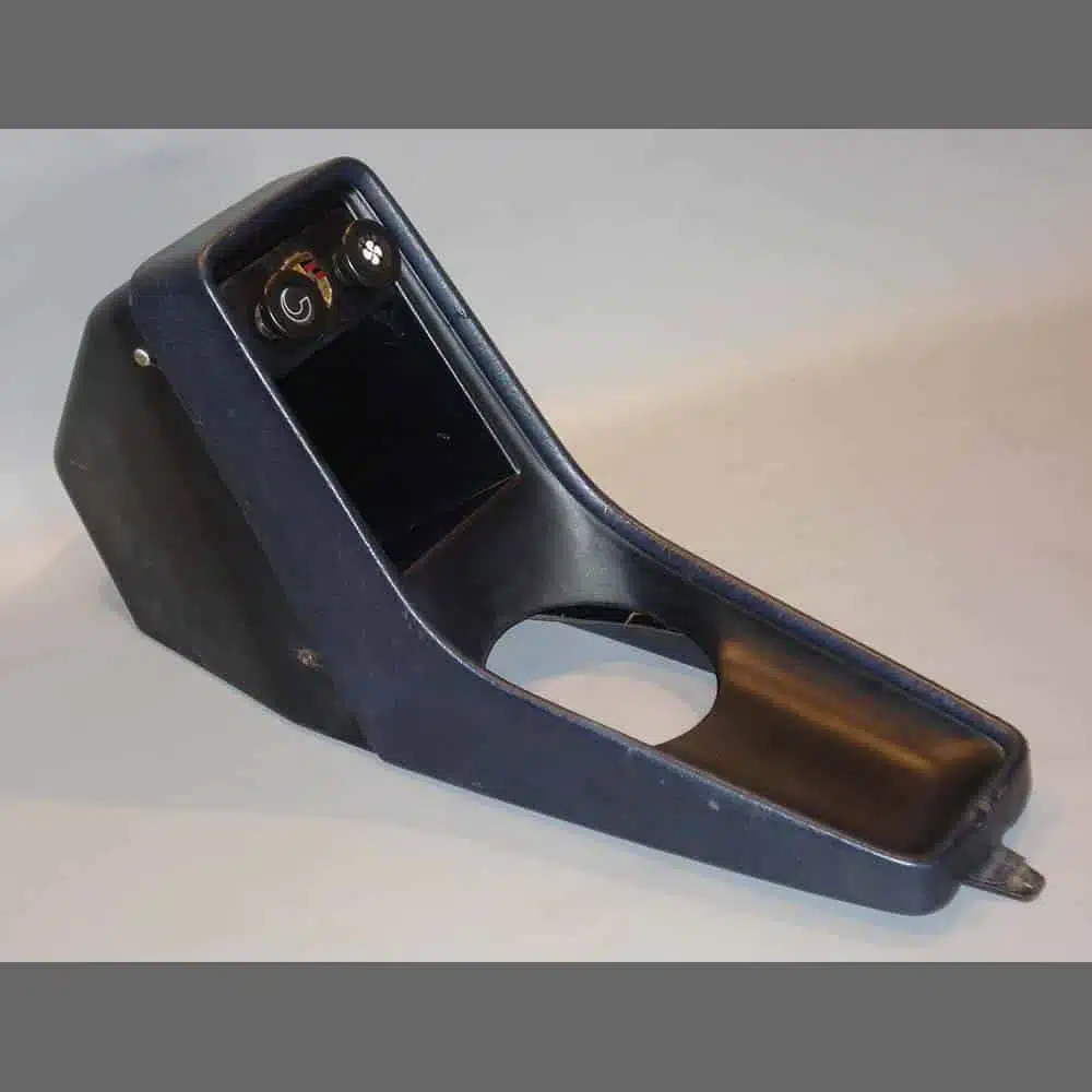 Center console Porsche 911/930. With A/C control. PET: 91155203003. Blue color - Image 4