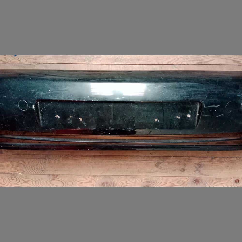 Front bumper cover with headlight washer option Porsche 964. PET: 96450511300. Green color - Image 3