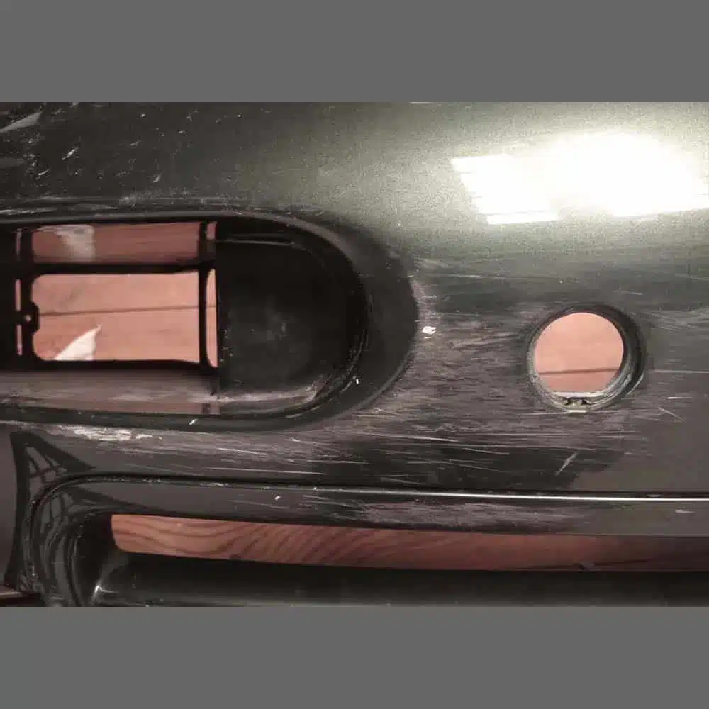 Front bumper cover Porsche 993 C2/C4. PET: 99350531100. Green color - Image 3