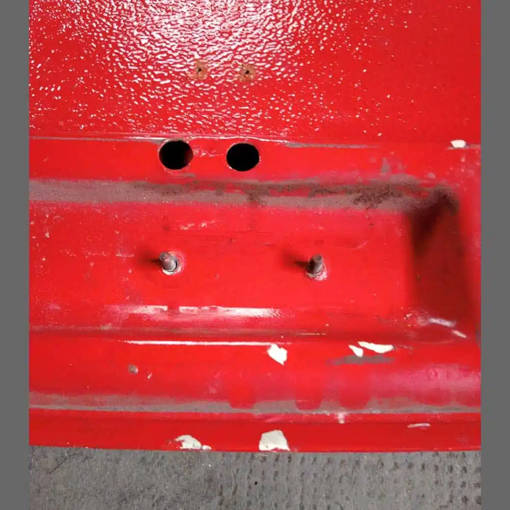 Front Hood / Bonnet Porsche 911 G Model. Years (1974-89). PET: 91151101003. Red color - Image 10