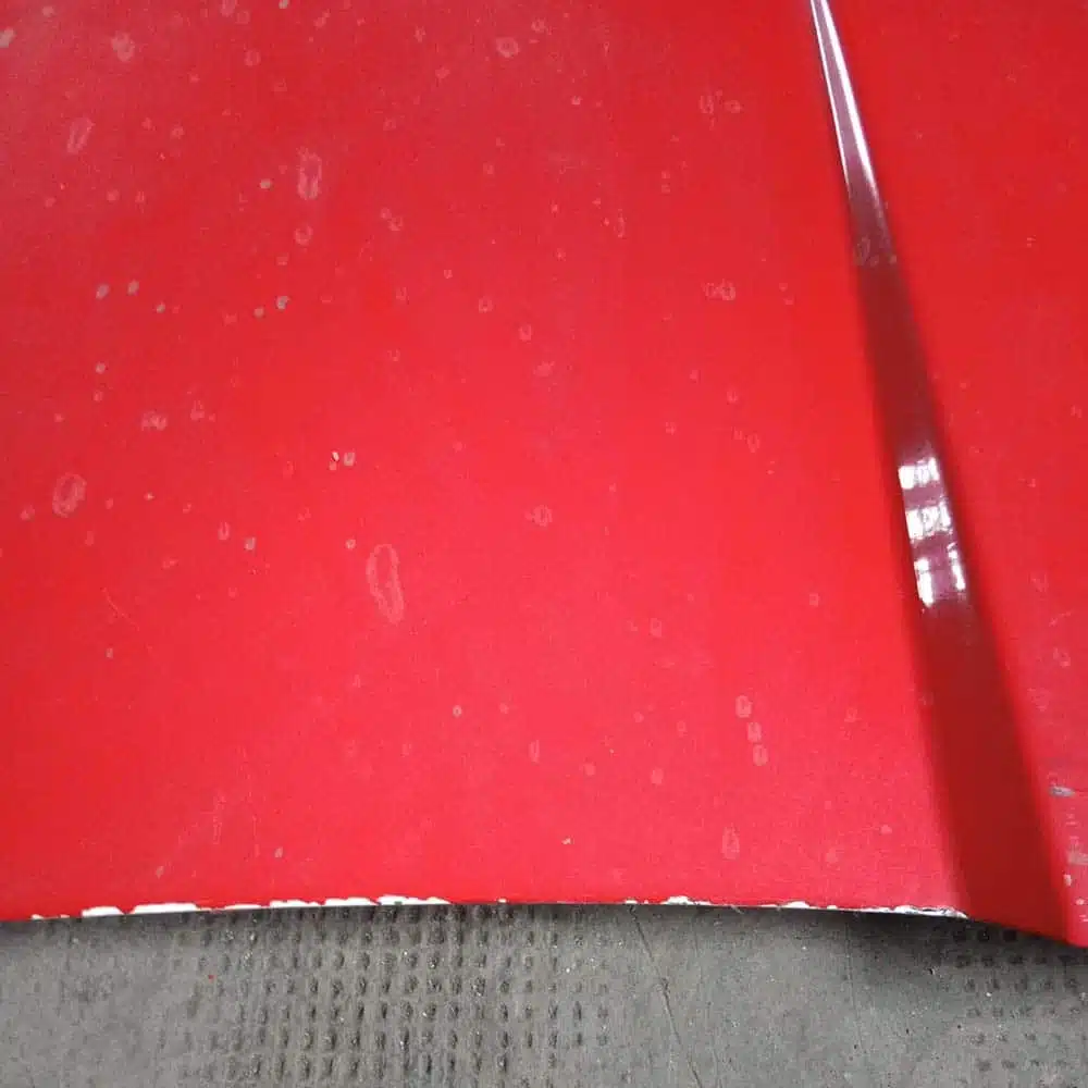 Front Hood / Bonnet Porsche 911 G Model. Years (1974-89). PET: 91151101003. Red color - Image 6