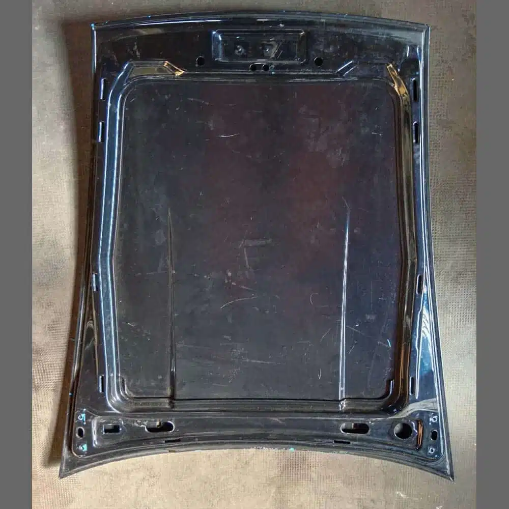 Hood Porsche 993. Genuine. PET: 99351101001. Blue color - Image 3