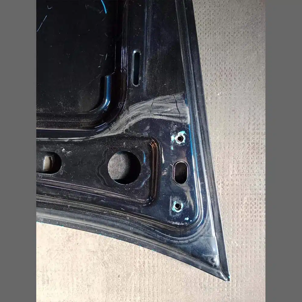 Hood Porsche 993. Genuine. PET: 99351101001. Blue color - Image 5