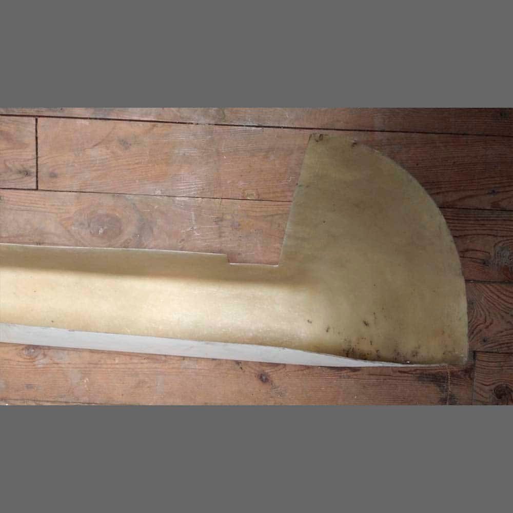 Parachoques Trasero Porsche 924 en fibra de vidrio. PET: 477807313. Color blanco - Imagen 7