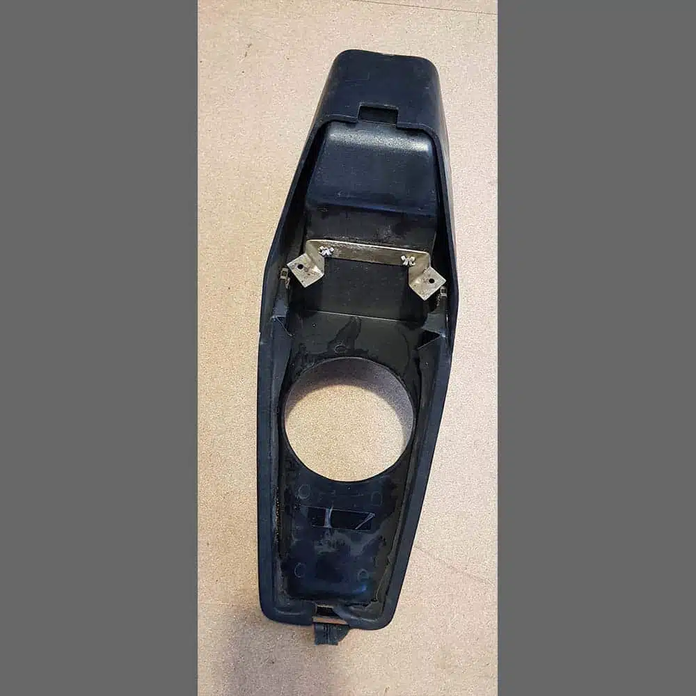 Center console Porsche 911 G Model. PET: 91155203003. Black color. - Image 7