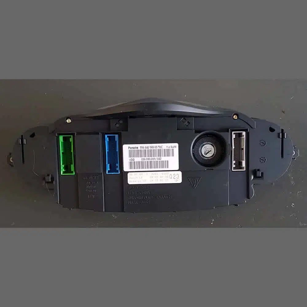 Porsche 996 Turbo instrument panel