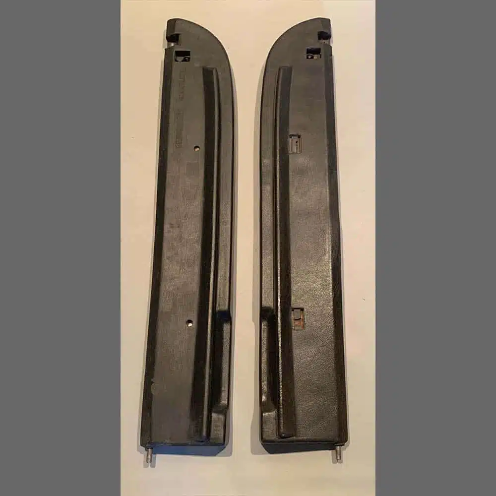 Door pocket cover, Left and Right sides, for Porsche 911/964/ (1974-84). black color - Image 3