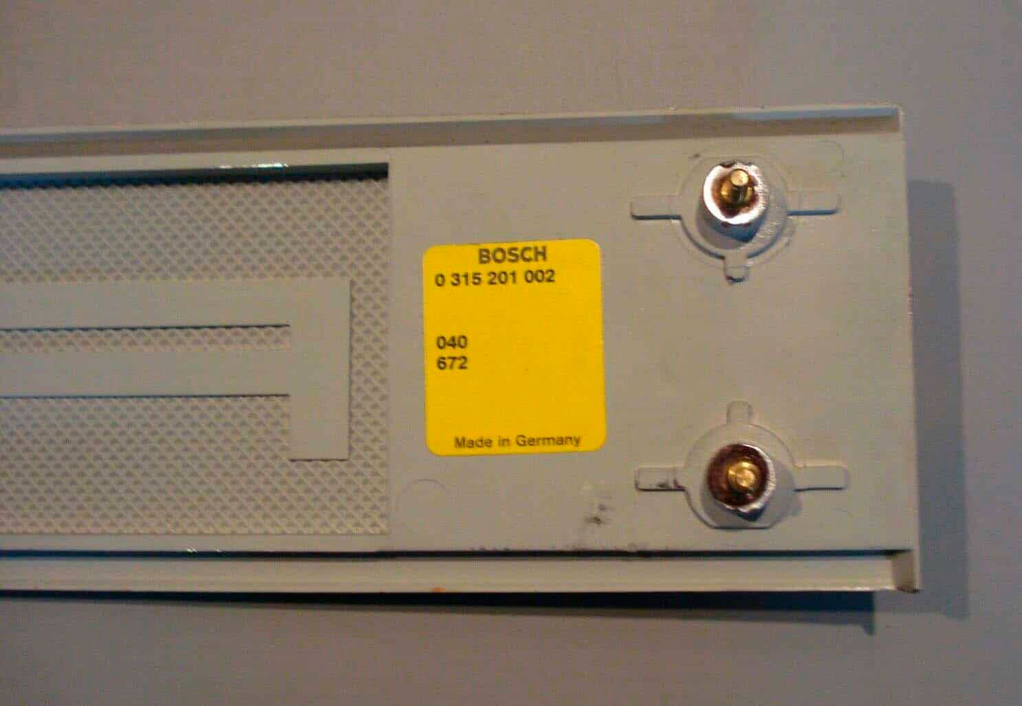 Rear reflector USA Model Porsche 911 (1974-86). PET: 91163143203. Transparent Letters. New - Image 3