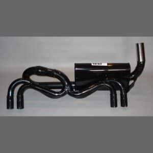 Silenciador Bursch Sport para Porsche 914 1.7/1.8 (1970-1972)