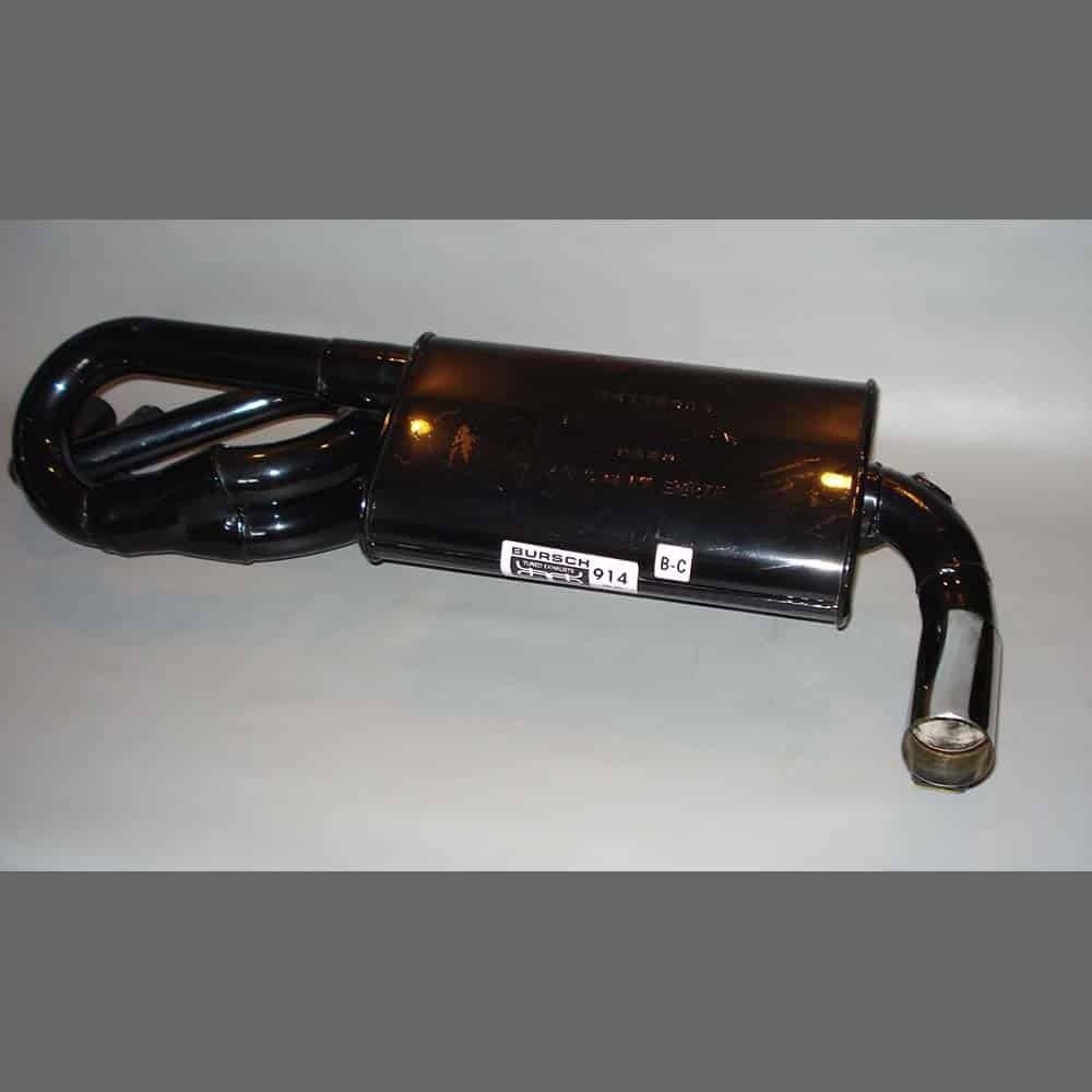 Silenciador Bursch Sport para Porsche 914 1.7/1.8 (1970-1972) - Imagen 7