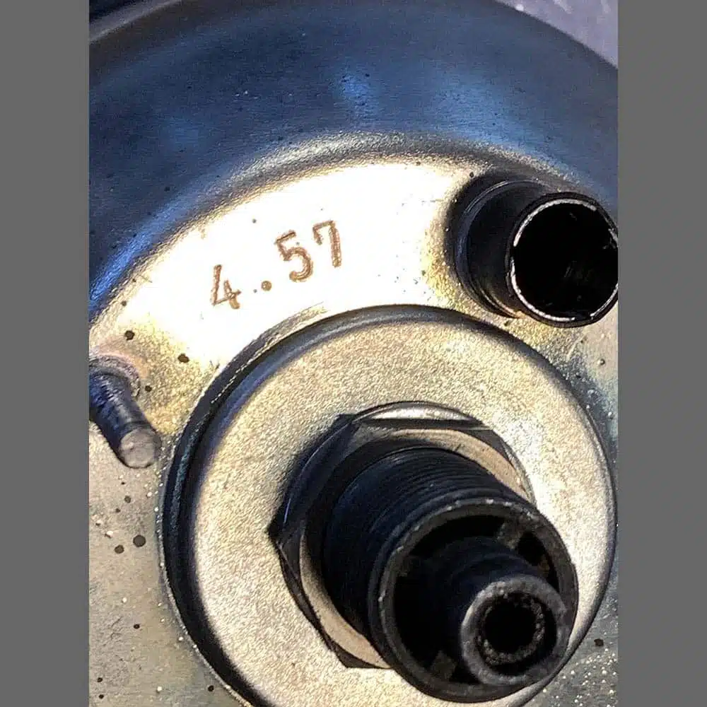 Porsche 356 Odometer / Speedometer PET: 35661036T. Genuine. - Image 2