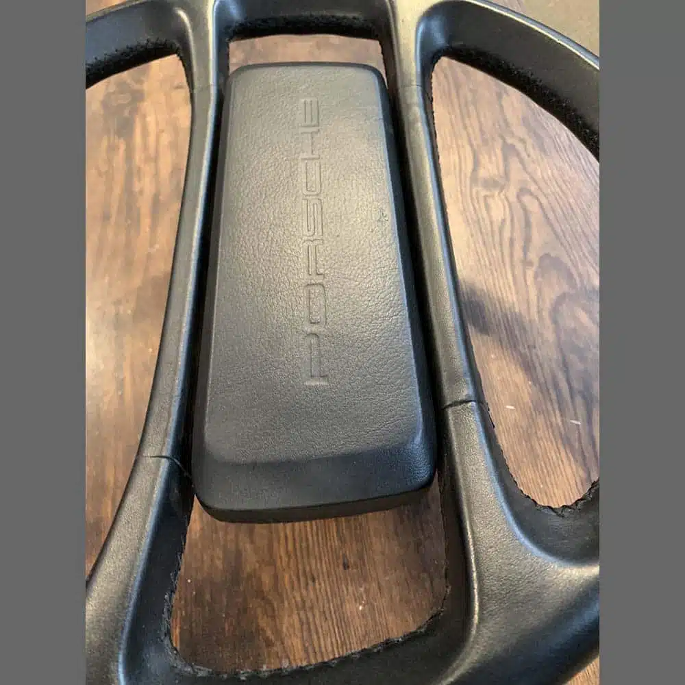 Steering wheel Porsche 911 (1984-89). Black color