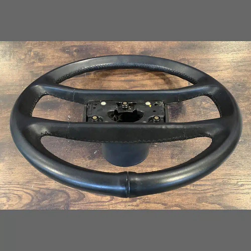 Steering wheel for Porsche 911on 380mm. PET: 91134708408. Black color. Flawless - Image 4