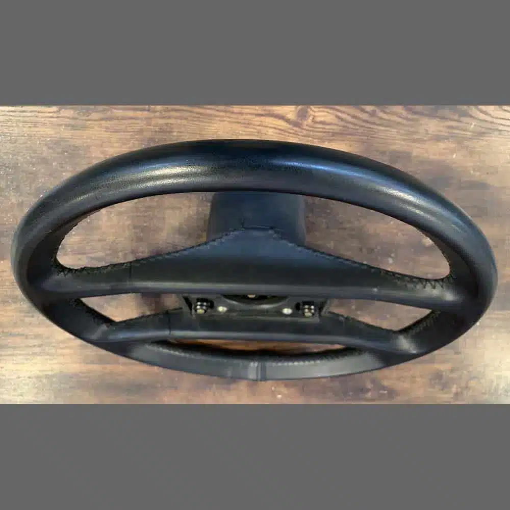 Steering wheel for Porsche 911on 380mm. PET: 91134708408. Black color. Flawless - Image 5