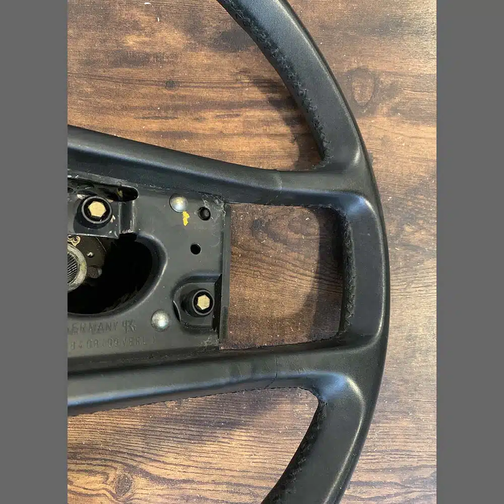 Steering wheel for Porsche 911on 380mm. PET: 91134708408. Black color. Flawless - Image 7
