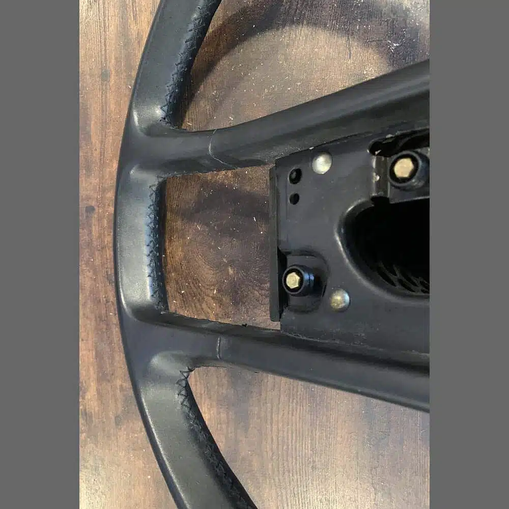 Steering wheel for Porsche 911on 380mm. PET: 91134708408. Black color. Flawless - Image 8