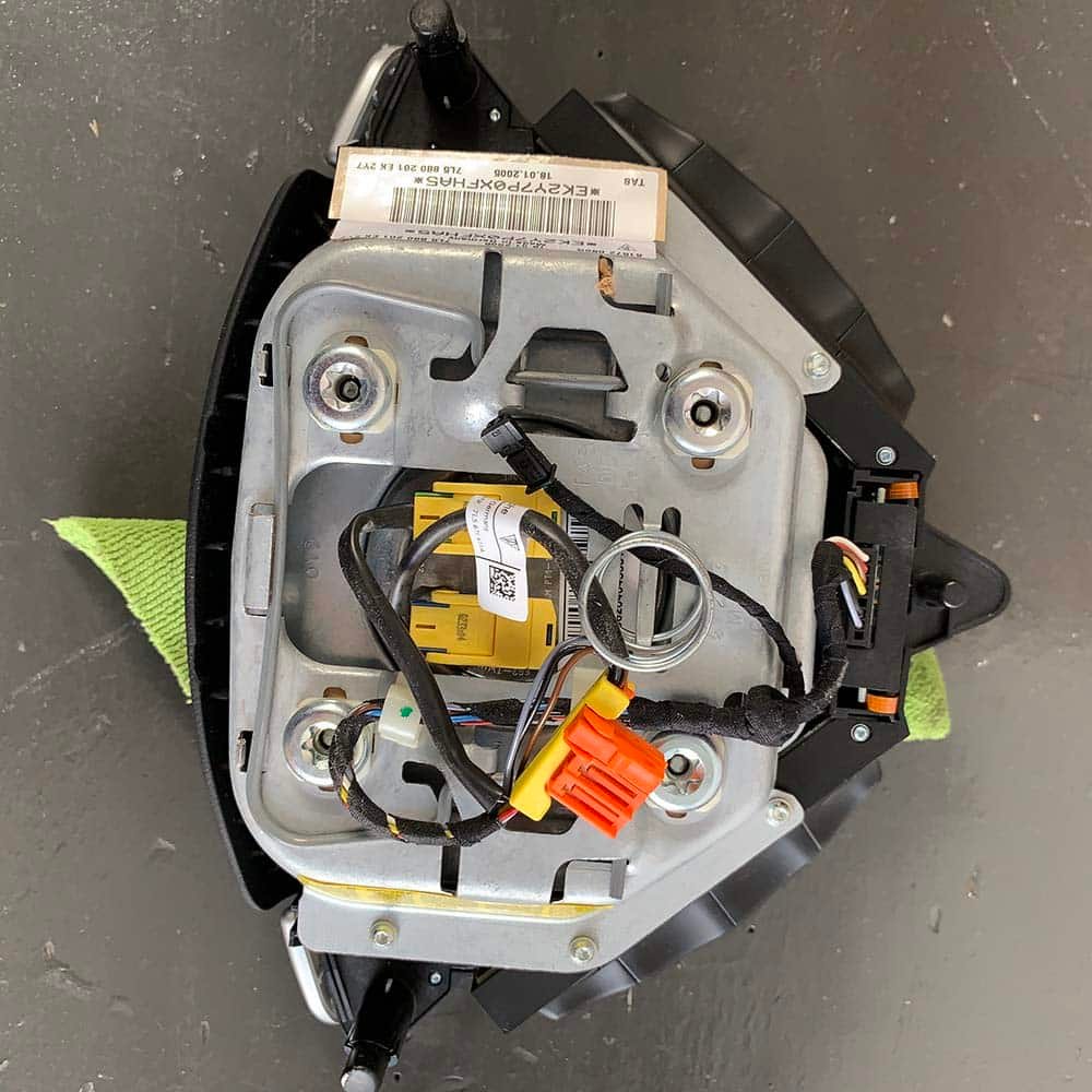 Airbag Porsche 955. Tiptronic (2003-2010). PET: 955803076312Y7 - Image 2