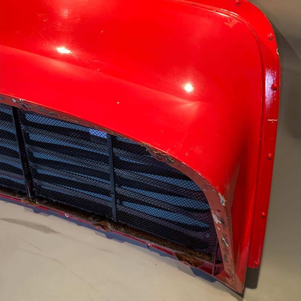 Spoiler trasero Porsche 911/930 G Model. Genuino. PET: 93051202300. Color rojo - Imagen 11