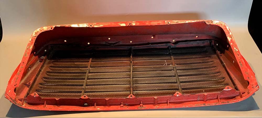 Spoiler trasero Porsche 911/930 G Model. Genuino. PET: 93051202300. Color rojo - Imagen 2