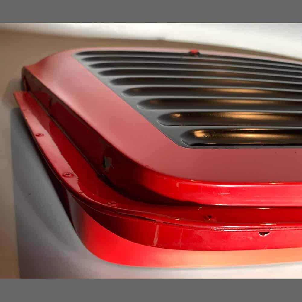 Spoiler trasero Porsche 911/930 G Model. Genuino. PET: 93051202300. Color rojo - Imagen 7