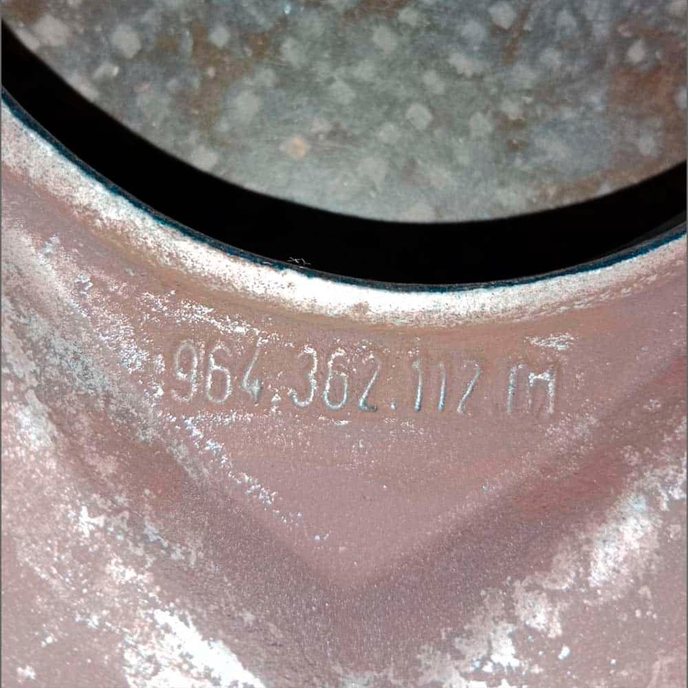 Llantas Porsche 964. Genuinas. 8Jx16 ET52.3 PET: 96436211601 - Imagen 11