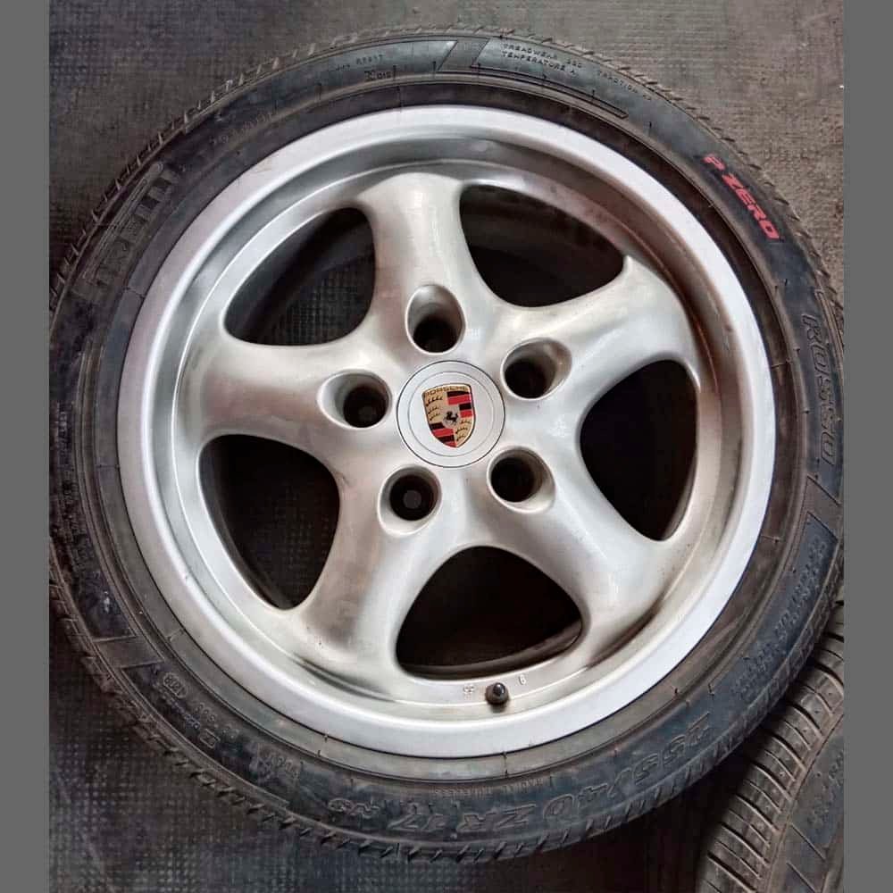 Llantas Porsche 993. Genuinas. 9Jx17 ET55. PET: 99336212800 - Imagen 2