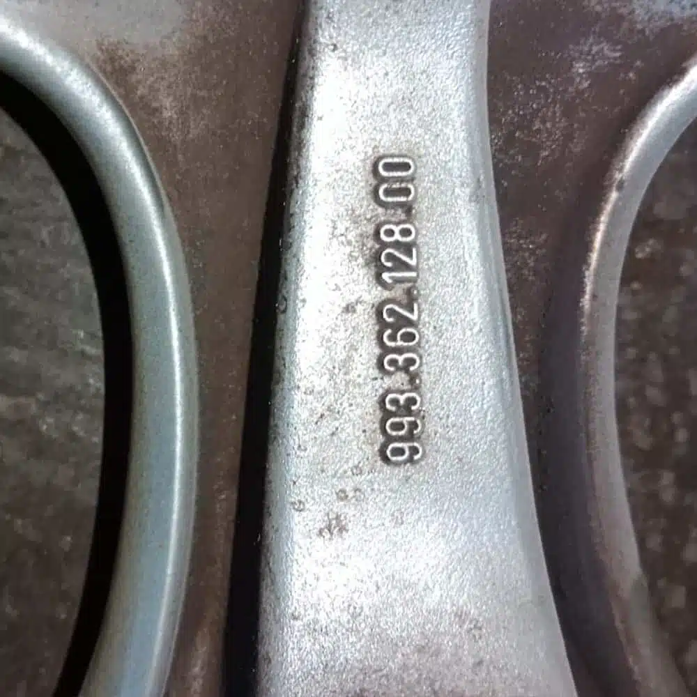 Llantas Porsche 993. Genuinas. 9Jx17 ET55. PET: 99336212800 - Imagen 6