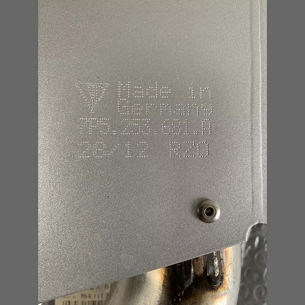 Muffler exhaust Pipes Porsche Cayenne 958. PET: 95811125100 / 95811125200. NEW - Image 6