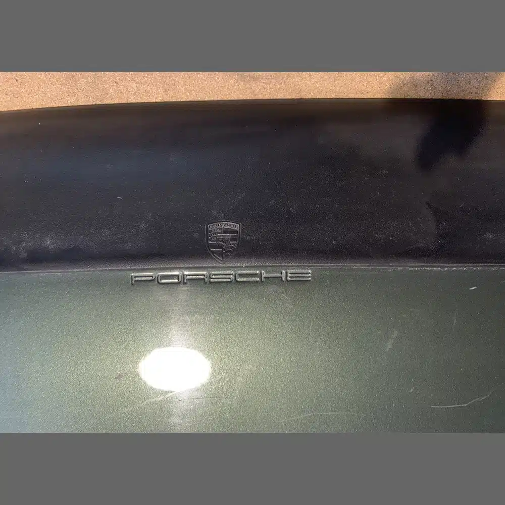 Rear spoiler Porsche 911 G Model. Genuine. PET: 93051202300. Green color. - Image 2