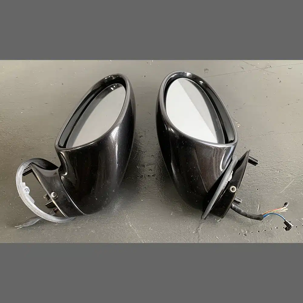 Mirrors Porsche 964/993 CUP. OEM. Left and Right sides. Black color - Image 4