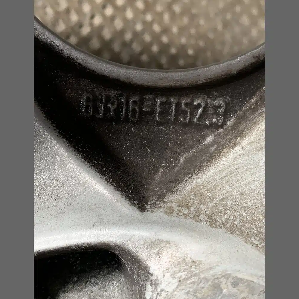 Llantas Porsche 964. Genuinas. 6Jx16 ET52.3 PET: 96436211201 - Imagen 2