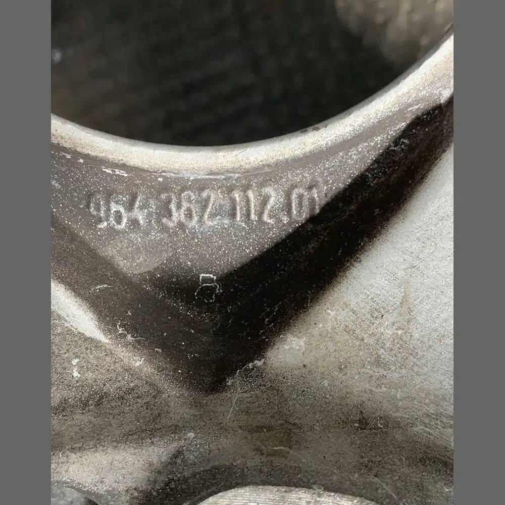 Llantas Porsche 964. Genuinas. 6Jx16 ET52.3 PET: 96436211201 - Imagen 3