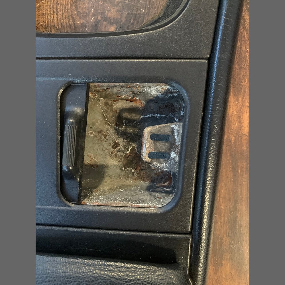 Consola central Porsche 944/944 S2/968. PET: 9445520510105. Color Negro - Imagen 16